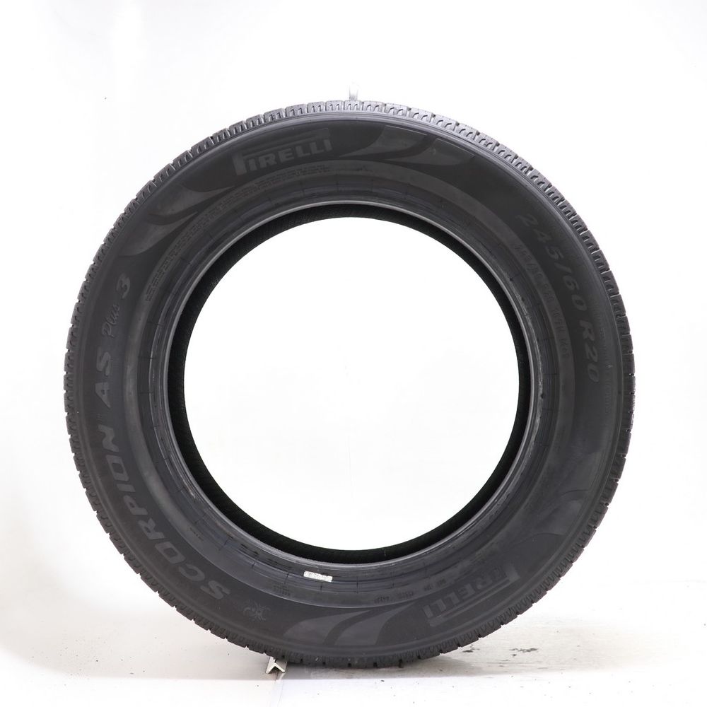 Set of (2) Used 245/60R20 Pirelli Scorpion AS Plus 3 107H - 9.5-10.5/32 - Image 6