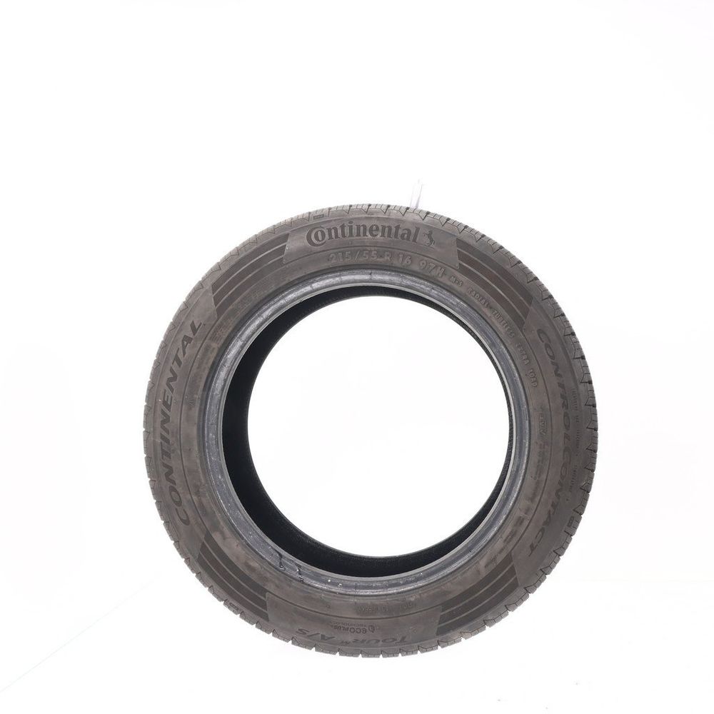 Set of (4) Used 215/55R16 Continental ControlContact Tour M A/S EV 97H - 6-6.5/32 - Image 6