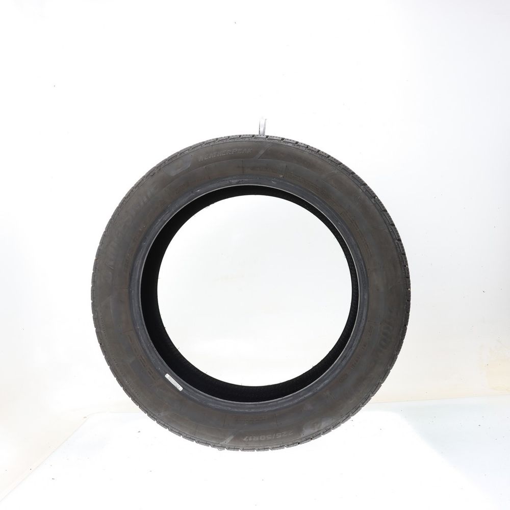 Set of (2) Used 225/50R17 Bridgestone WeatherPeak 94V - 7-8.5/32 - Image 6