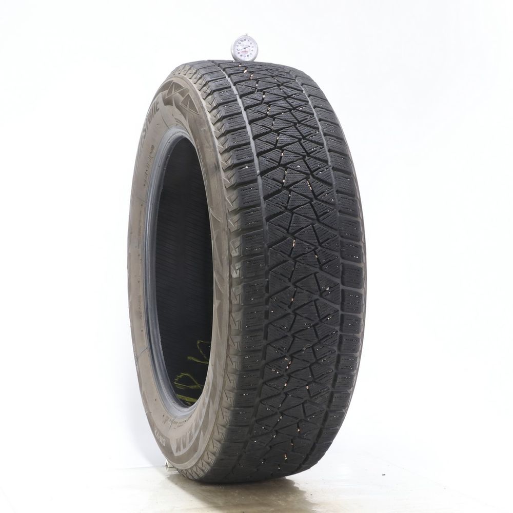 Set of (2) Used 245/60R20 Bridgestone Blizzak DM-V2 107S - 9-9.5/32 - Image 4
