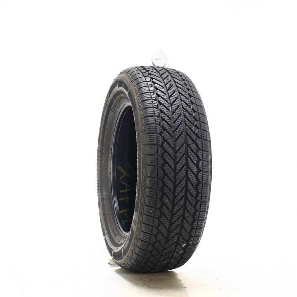 Set of (2) Used 215/60R16 Bridgestone WeatherPeak 95V - 9.5/32 - Image 1