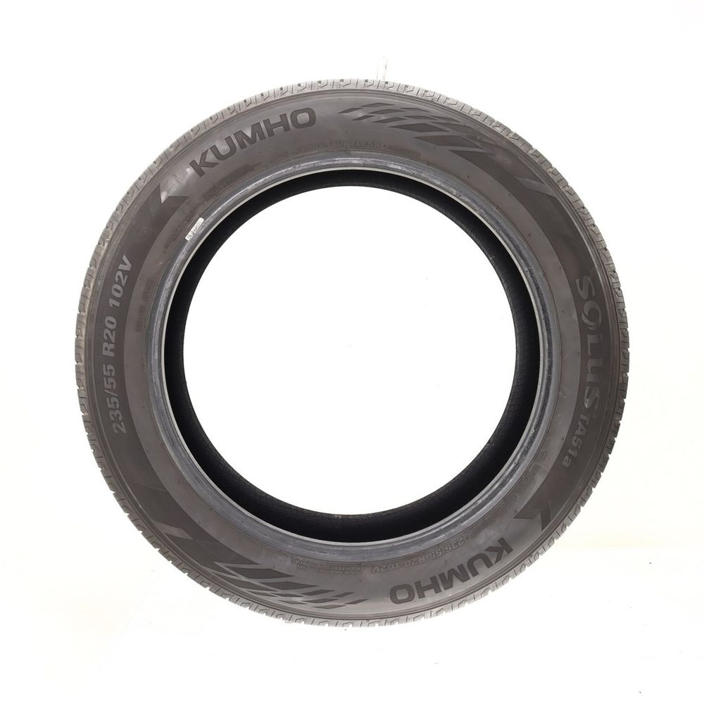 Set of (2) Used 235/55R20 Kumho Solus TA51a 102V - 8-9.5/32 - Image 3