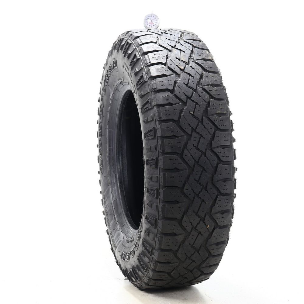 Set of (2) Used 255/75R17 Goodyear Wrangler Duratrac 115S - 5.5/32 - Image 1