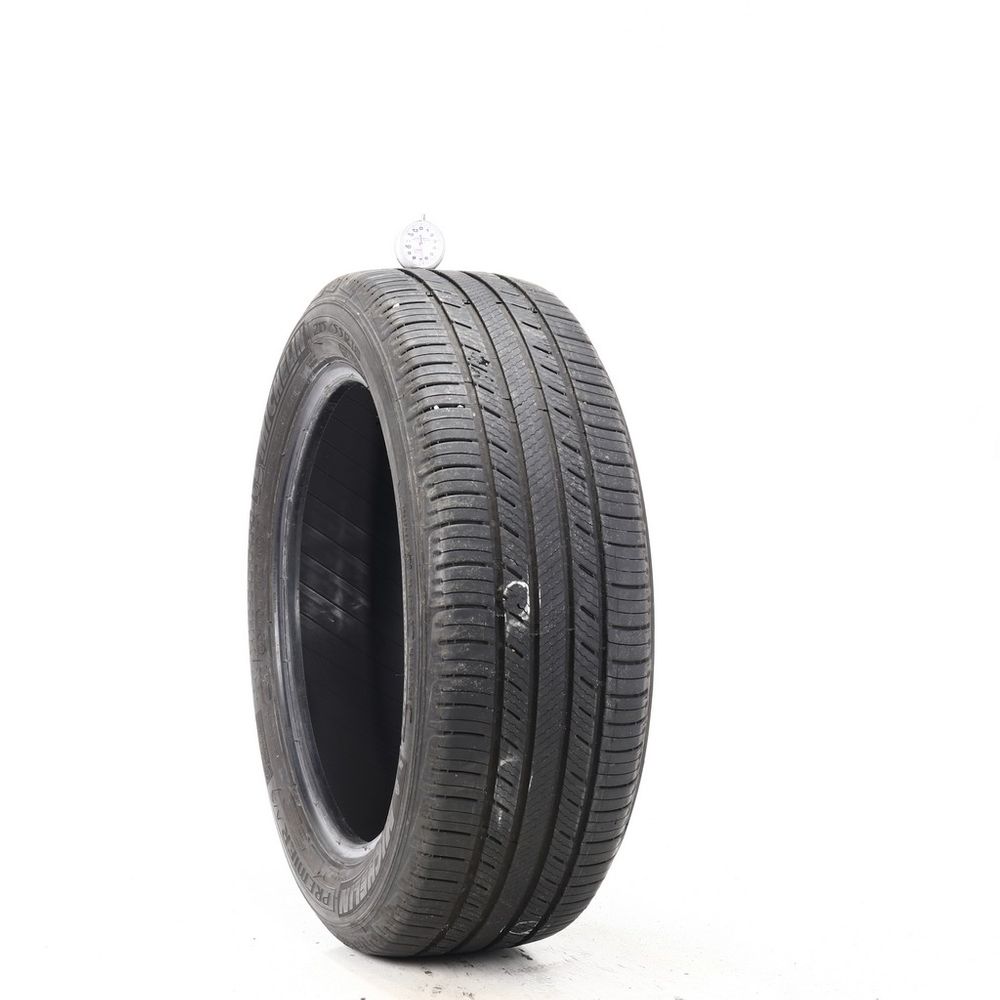 Set of (2) Used 215/55R18 Michelin Premier A/S 95H - 6.5-7/32 - Image 1
