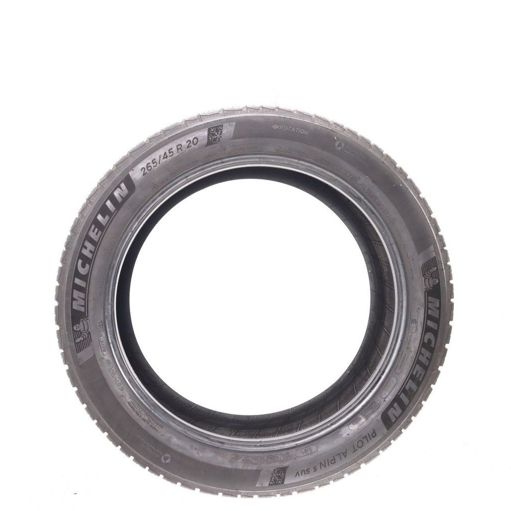 Set of (2) Used 265/45R20 Michelin Pilot Alpin 5 SUV MO1 108V - 6-7.5/32 - Image 3