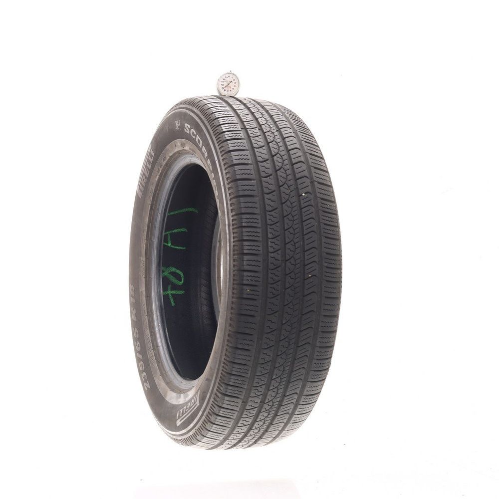 Set of (2) Used 235/65R18 Pirelli Scorpion AS Plus 3 106V - 8.5-10/32 - Image 1