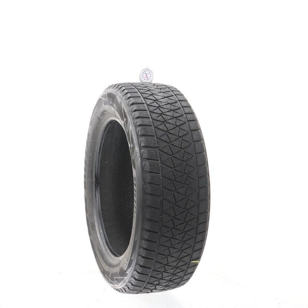 Set of (2) Used 225/60R18 Bridgestone Blizzak DM-V2 100S - 6-6.5/32 - Image 1