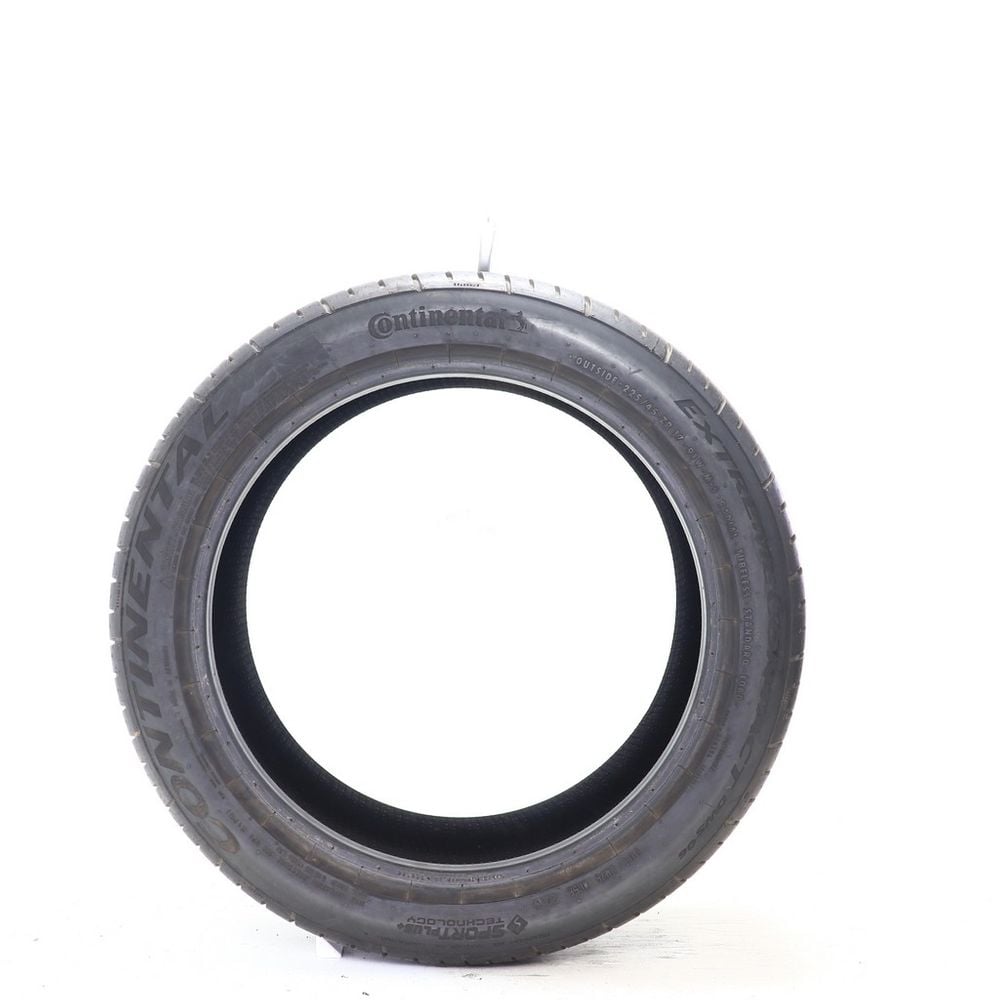 Set of (2) Used 225/45ZR17 Continental ExtremeContact DWS06 91W - 6.5-8/32 - Image 6