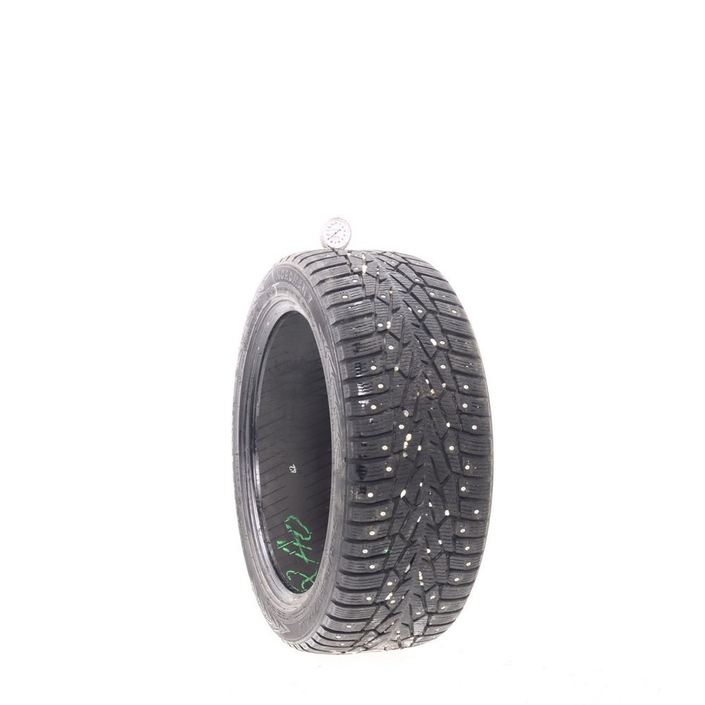 Set of (2) Used 225/45R17 Nokian Nordman 7 Studded 94T - 9-10.5/32 - Image 1