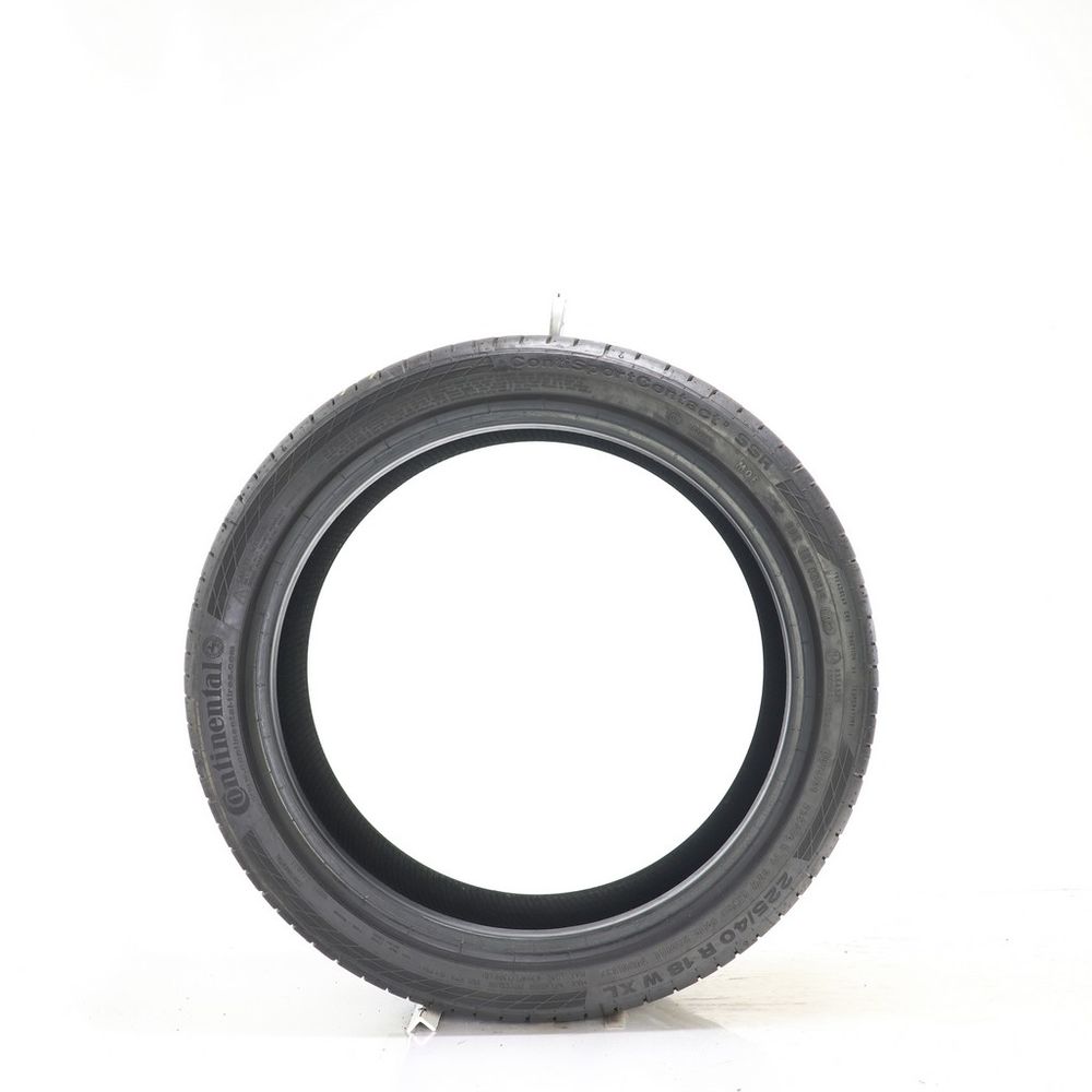 Used 225/40R18 Continental ContiSportContact 5 SSR MOE 92W - 8.5/32 - Image 3