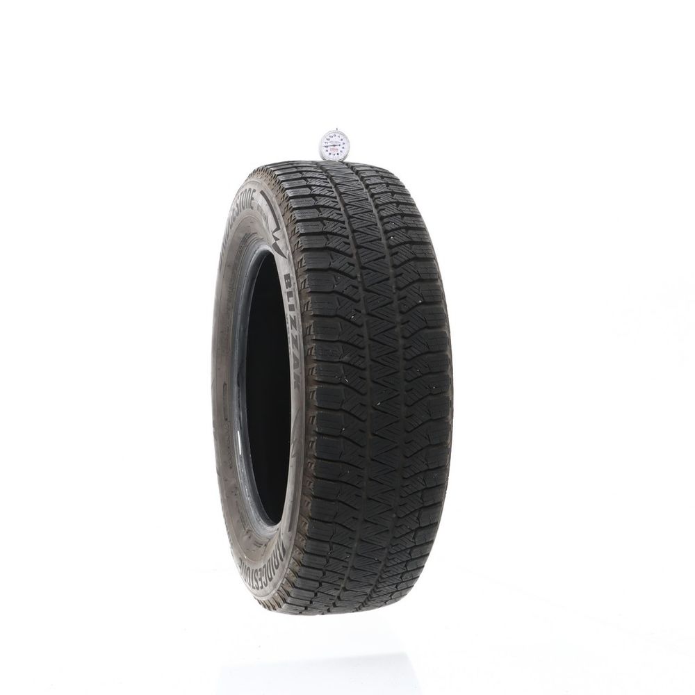Set of (2) Used 225/65R17 Bridgestone Blizzak WS90 Studless 102H - 10/32 - Image 1