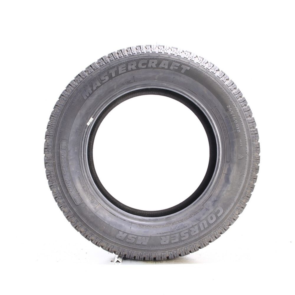Used 265/60R18 Mastercraft Courser MSR Studded 110S - 11/32 - Image 3