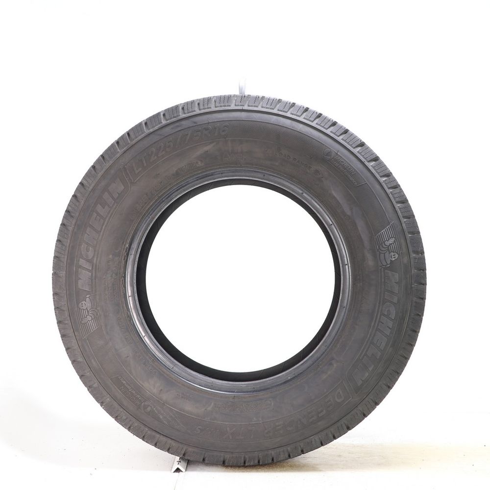 Set of (2) Used LT 225/75R16 Michelin Defender LTX M/S 115/112R E - 10.5-11.5/32 - Image 8