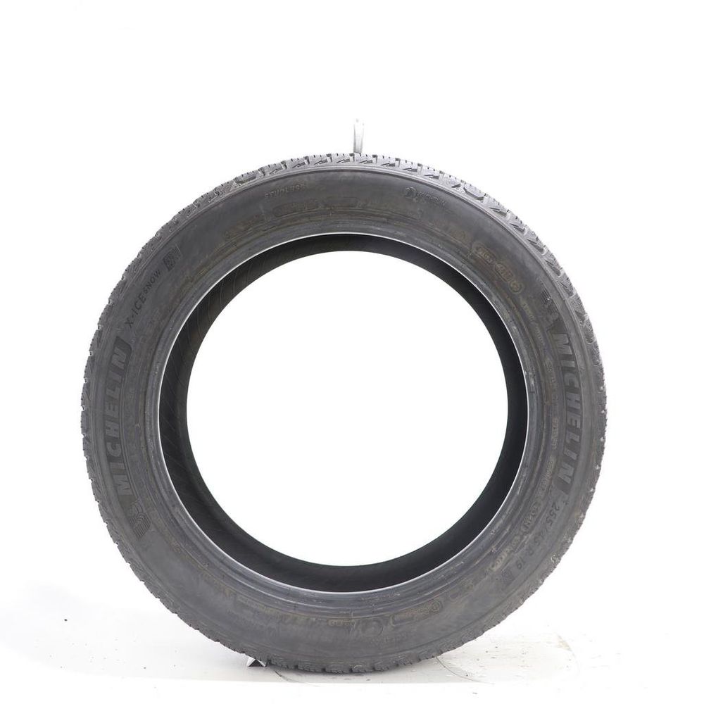 Set of (2) Used 255/45R19 Michelin X-Ice Snow 104H - 7-7.5/32 - Image 3