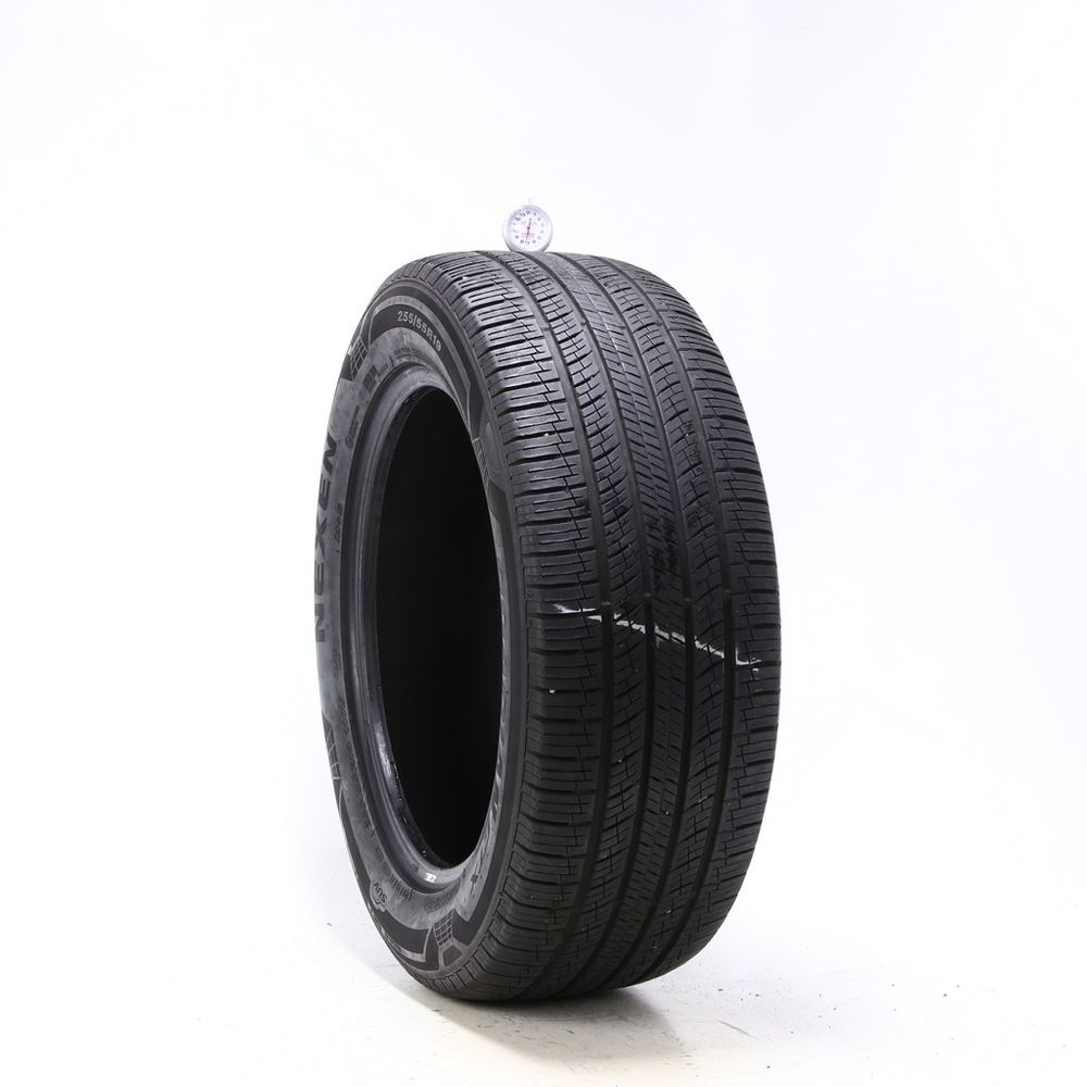 Set of (2) Used 255/55R19 Nexen Roadian GTX RG1 SUV 111V - 7.5/32 - Image 1
