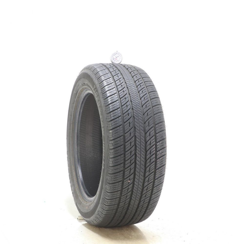 Set of (2) Used 235/55R17 Uniroyal Tiger Paw Touring A/S 99H - 9-9.5/32 - Image 1