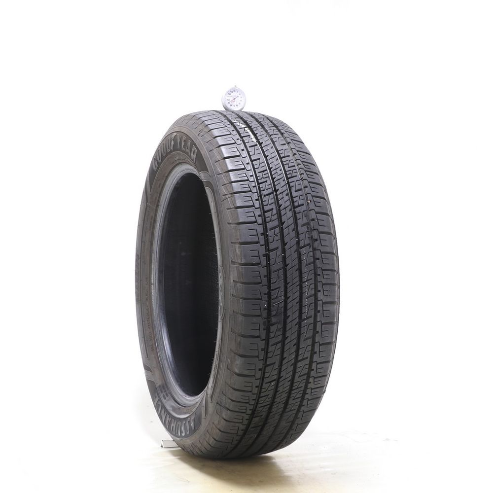 Set of (4) Used 225/60R18 Goodyear Assurance MaxLife 100H - 9-10.5/32 - Image 1