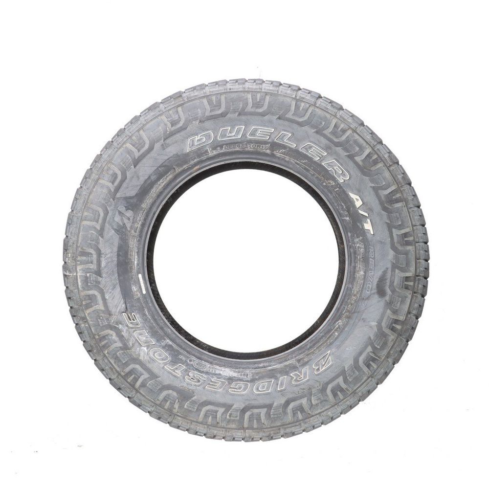 Set of (2) Used LT 265/70R17 Bridgestone Dueler A/T REVO 3 121/118S E - 7/32 - Image 3