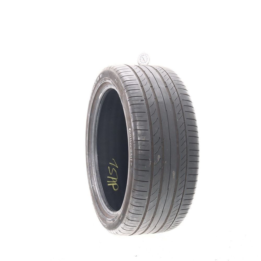 Used 255/40R19 Continental ContiSportContact 5 SSR 96W - 5.5/32 - Image 1