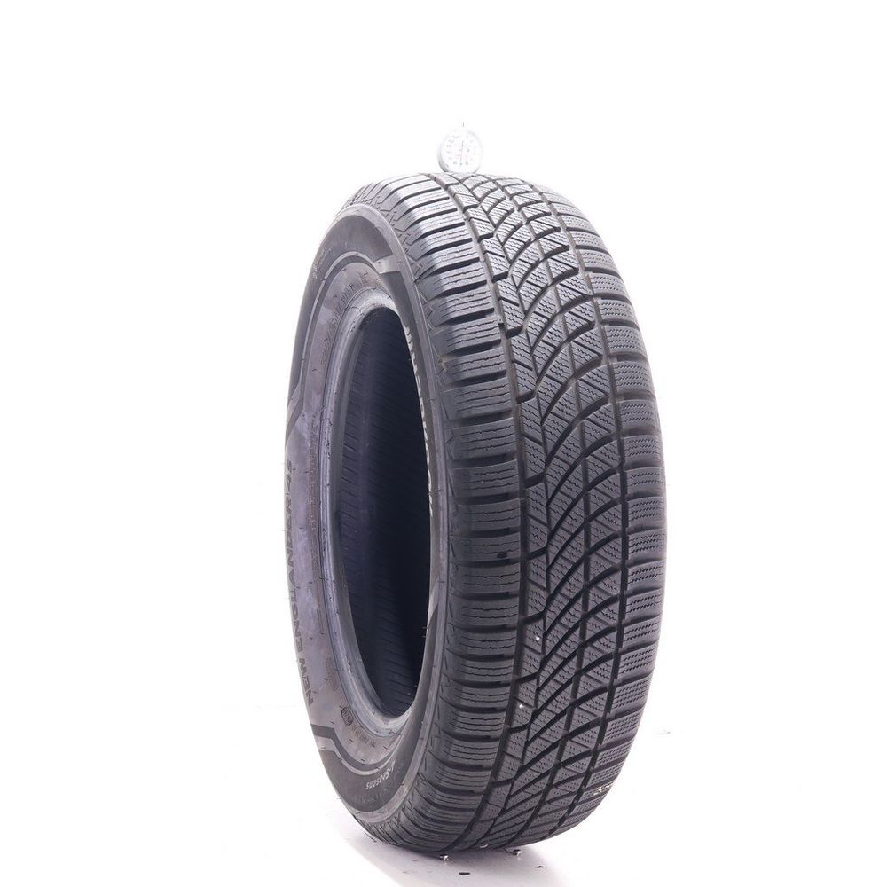 Set of (2) Used 225/65R17 Hankook New Englander 4s 102H - 7/32 - Image 1