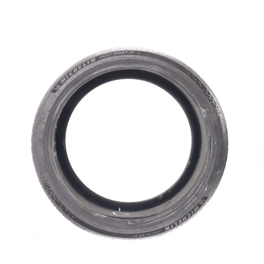 Used 295/30ZR21 Michelin Pilot Sport EV MO1 Acoustic 102Y - 6/32 - Image 3