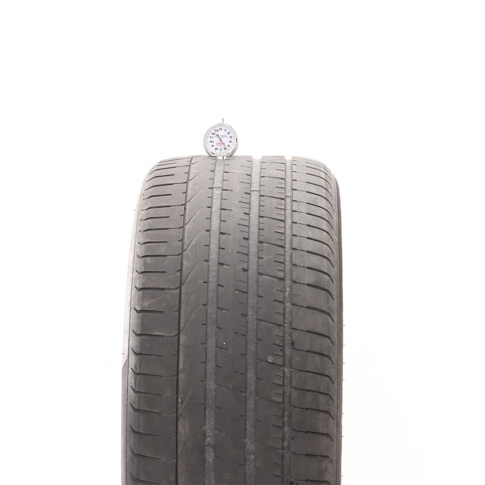 Set of (2) Used 285/45ZR21 Pirelli P Zero B1 113Y - 5-5.5/32 - Image 5
