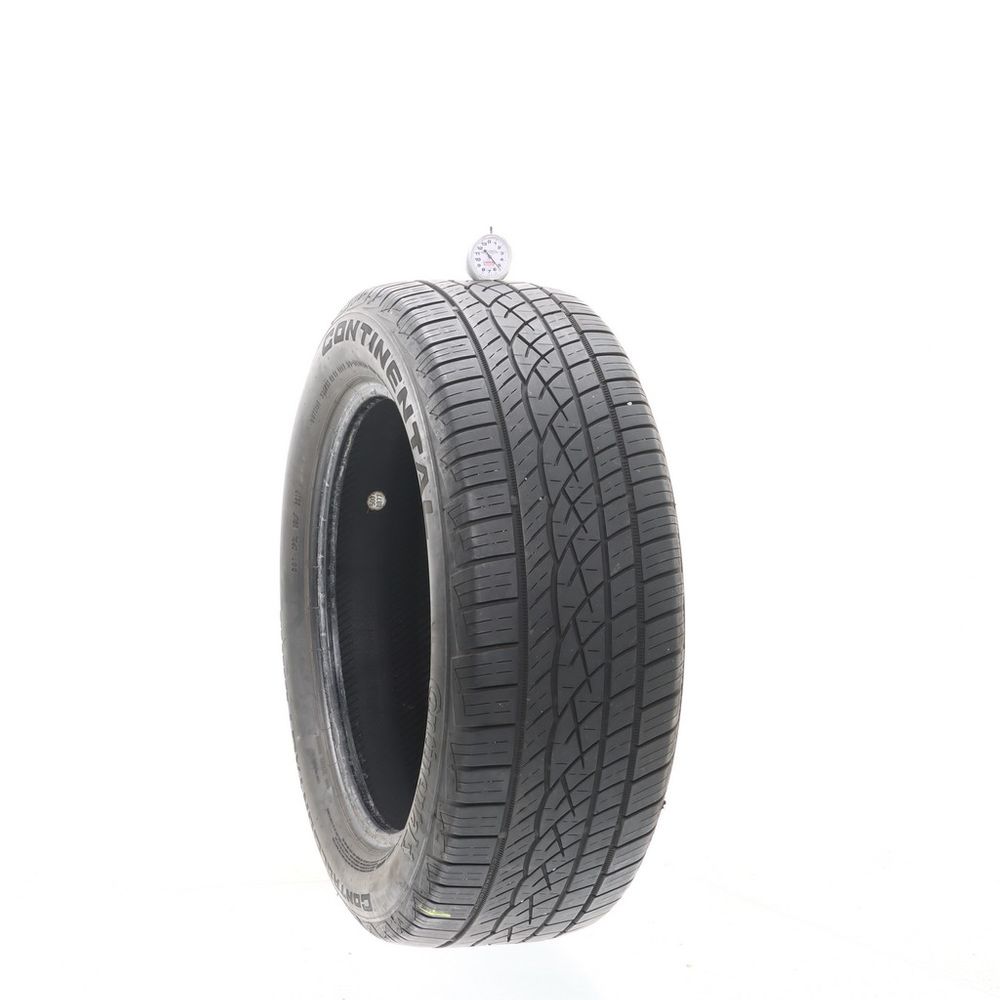 Set of (2) Used 235/55ZR18 Continental ControlContact Sport A/S 100W - 5-5.5/32 - Image 1