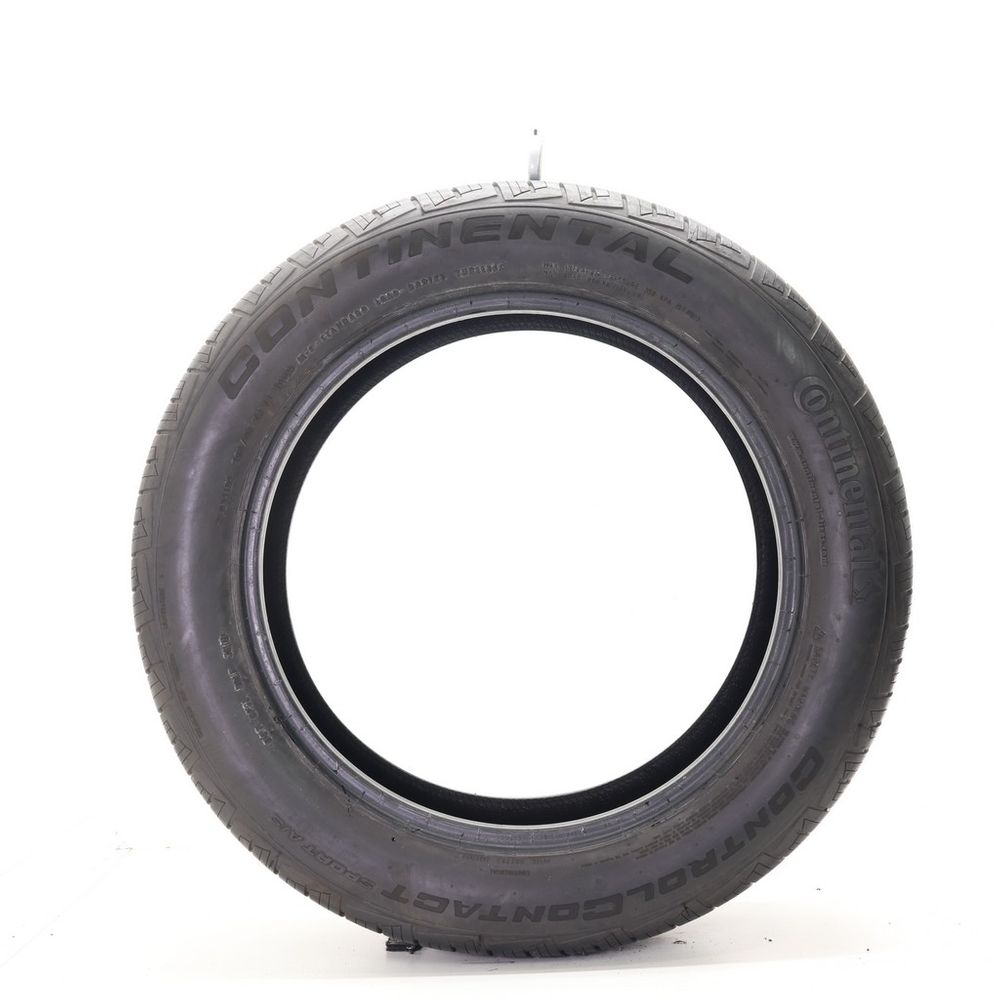 Set of (2) Used 235/55ZR18 Continental ControlContact Sport A/S 100W - 5-5.5/32 - Image 6