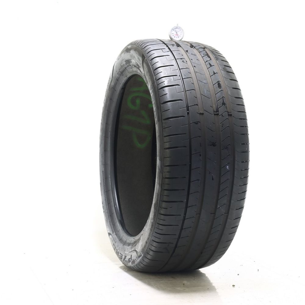 Set of (2) Used 275/45R21 Pirelli P Zero PZ4 MOE-S PNCS ELECT Run
