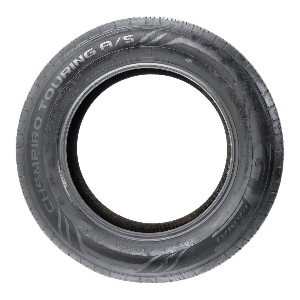 Set of (4) Used 225/65R17 GT Radial Champiro Touring AS 102H - 6-7/32 - Image 3