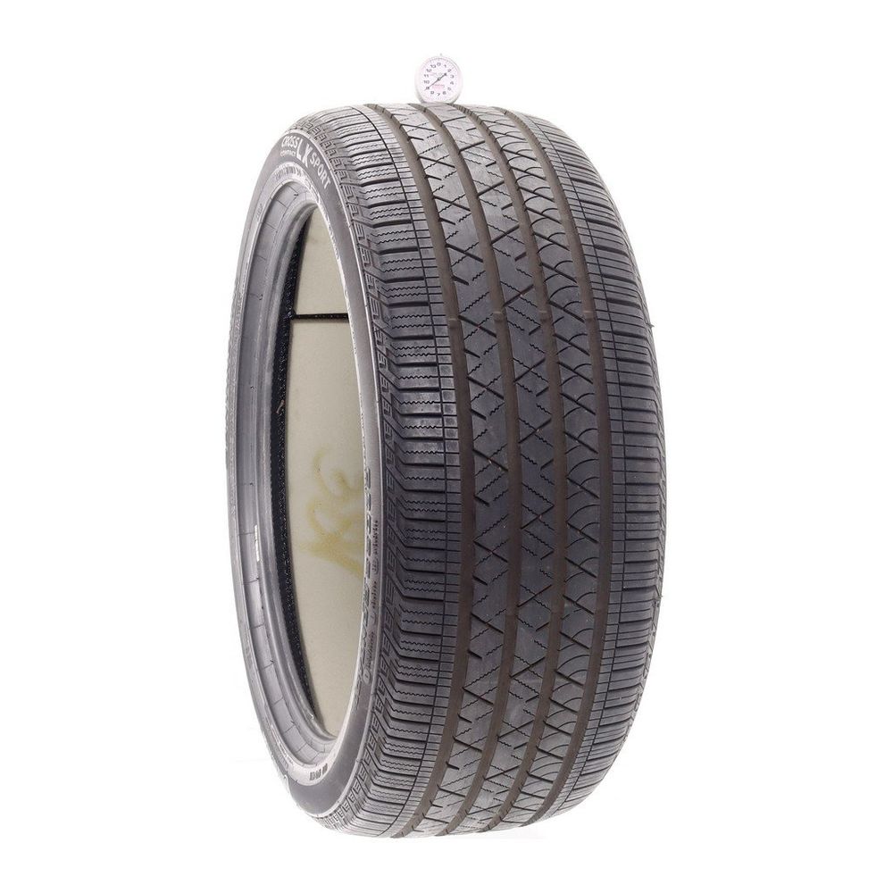 Set of (2) Used 265/40R21 Continental CrossContact LX Sport ContiSilent 101V - 9/32 - Image 1