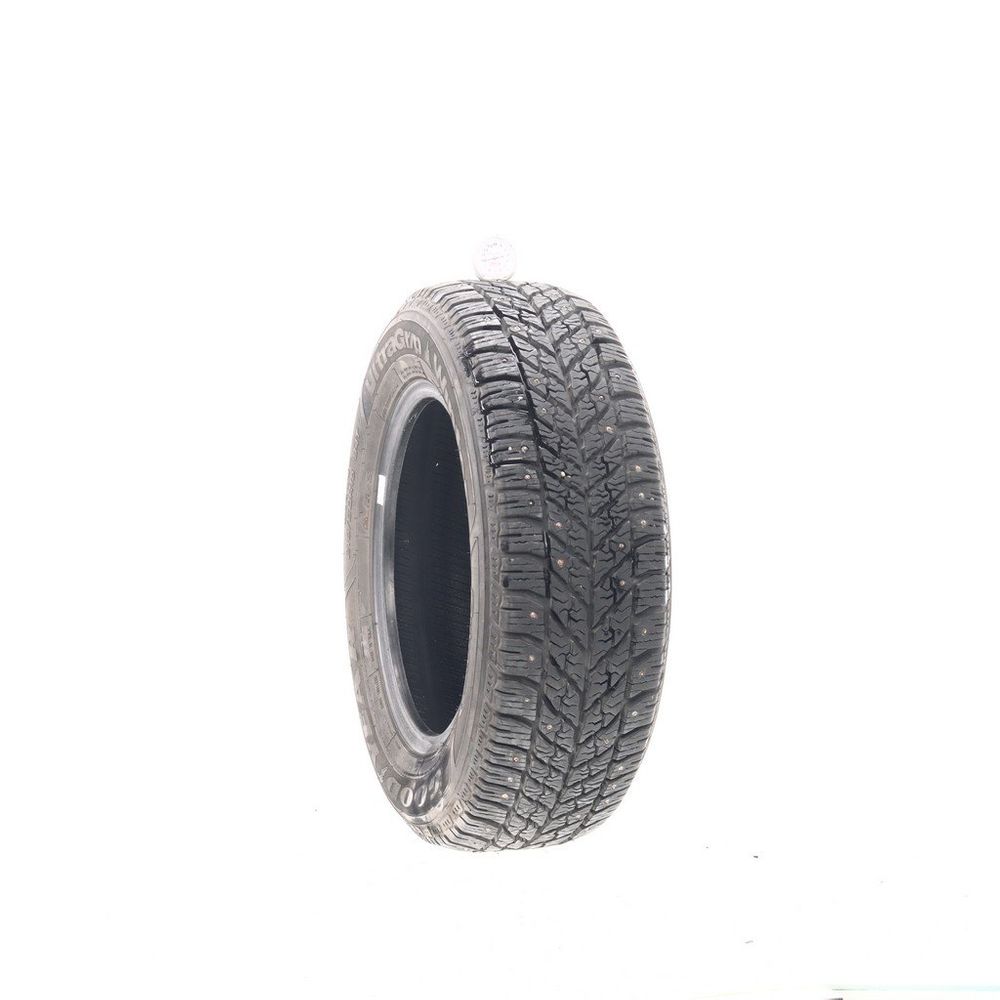 Used 215/60R15 Goodyear UltraGrip Winter Studded 94T - 9.5/32 - Image 1