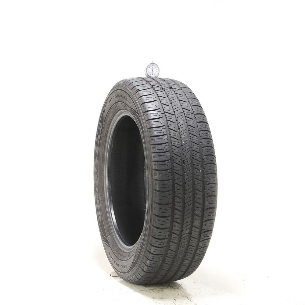 Set of (2) Used 215/60R17 Goodyear Assurance All-Season 96T - 7-7.5/32 - Image 1