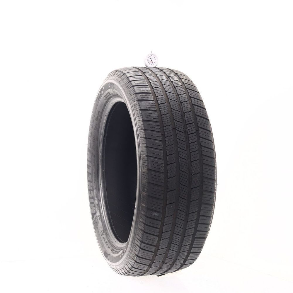 Set of (2) Used 255/50R20 Michelin Defender LTX M/S 109H - 6-6.5/32 - Image 1