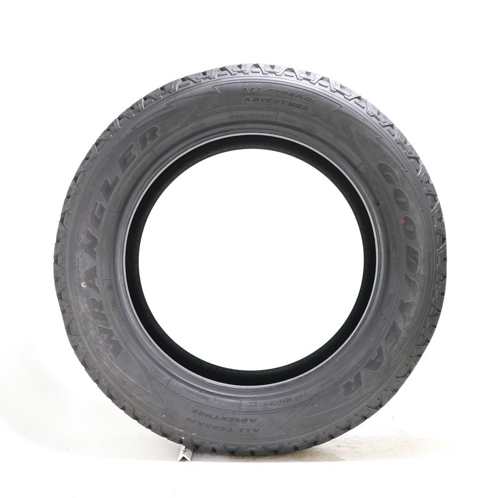Set of (4) Driven Once 255/60R20 Goodyear Wrangler All-Terrain Adventure LR 113H - 12.5/32 - Image 3