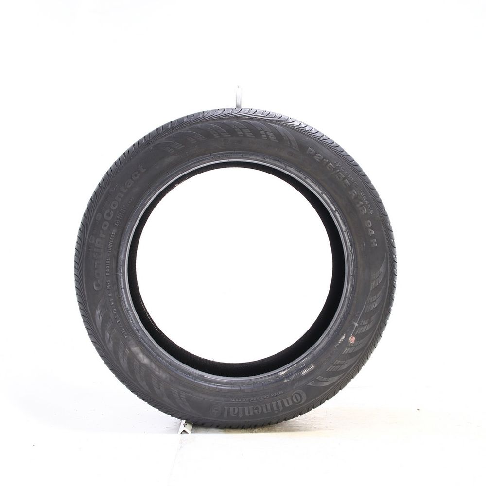 Set of (4) Used 215/55R18 Continental ContiProContact 94H - 6.5-8/32 - Image 3