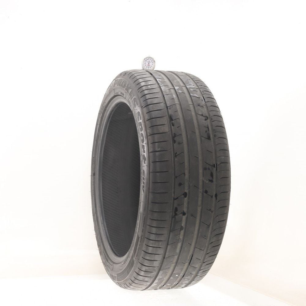 Set of (2) Used 275/45R21 Toyo Proxes Sport SUV 110Y - 7-7.5/32 - Image 1