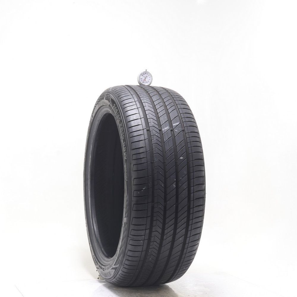 Set of (4) Used 245/40ZR19 Kumho Majesty 9 Solus TA91 98W - 8-8.5/32 - Image 1