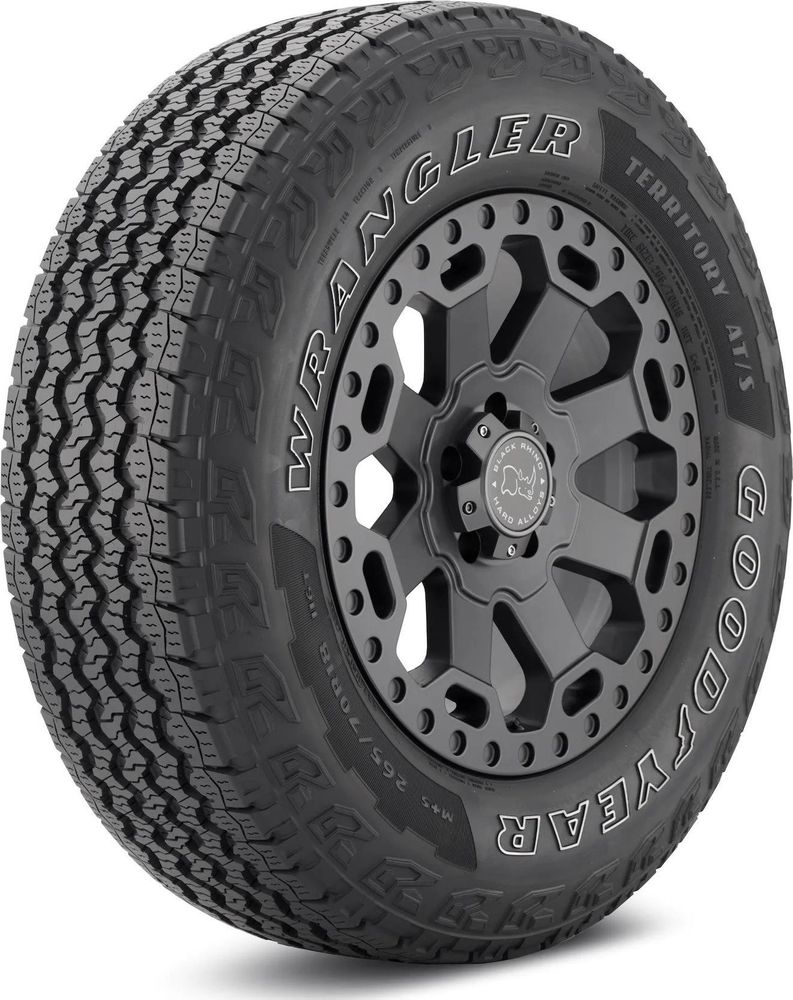 Set of (2) New 255/65R18 Goodyear Wrangler Territory AT/S 111T - Image 1