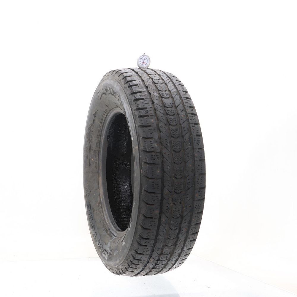 Set of (2) Used LT 245/70R17 Firestone Winterforce LT 119/116R E - 7.5-8.5/32 - Image 1