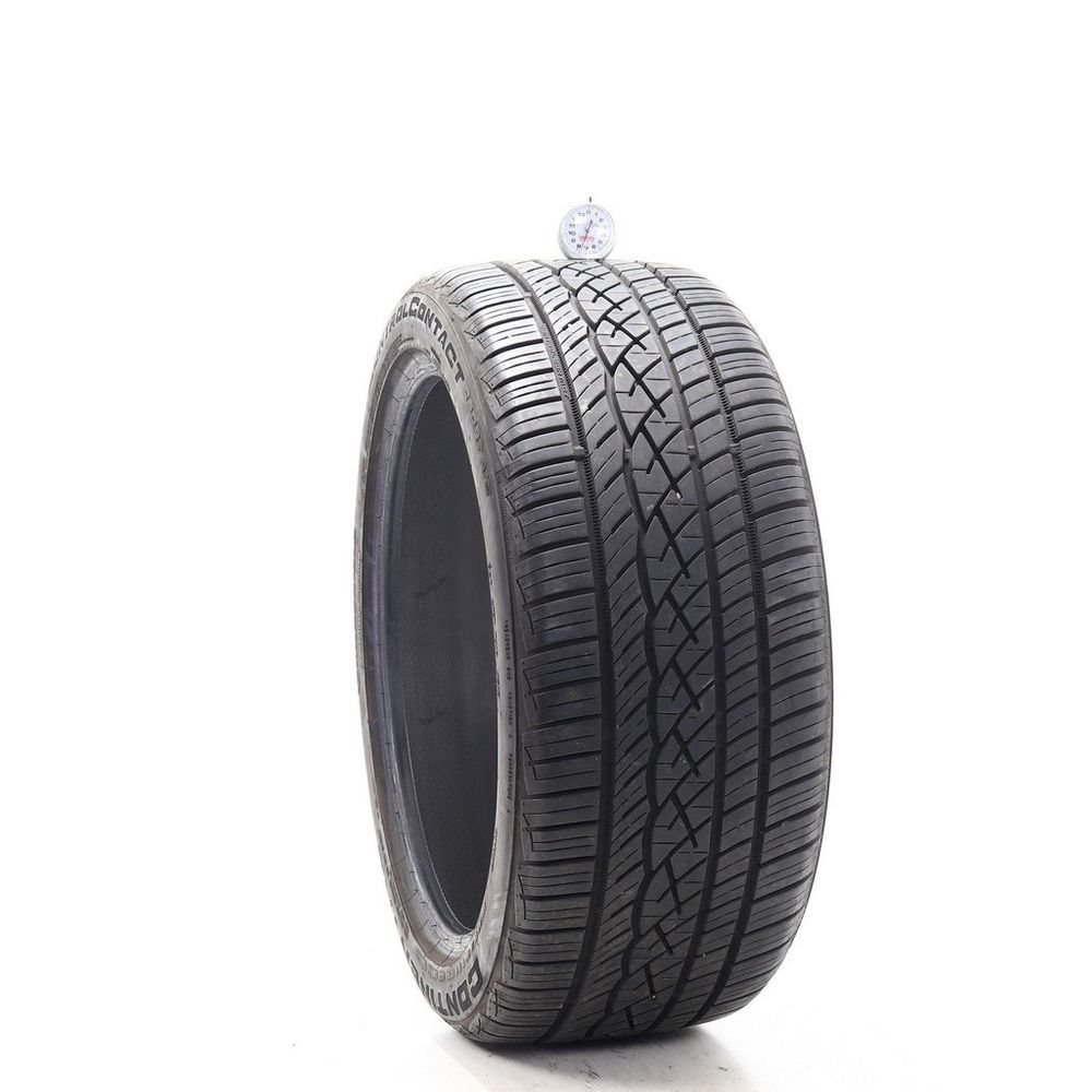 Set of (2) Used 255/40ZR19 Continental ControlContact Sport A/S 100Y - 7.5/32 - Image 1