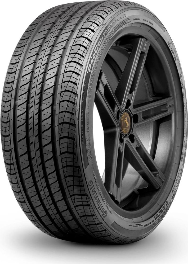 Set of (2) New P 255/40R19 Continental ProContact RX 96W - Image 1