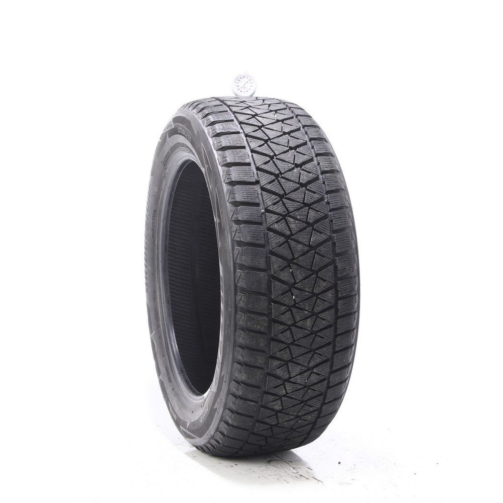 Set of (2) Used 245/55R19 Bridgestone Blizzak DM-V2 103T - 8.5-9/32 - Image 1