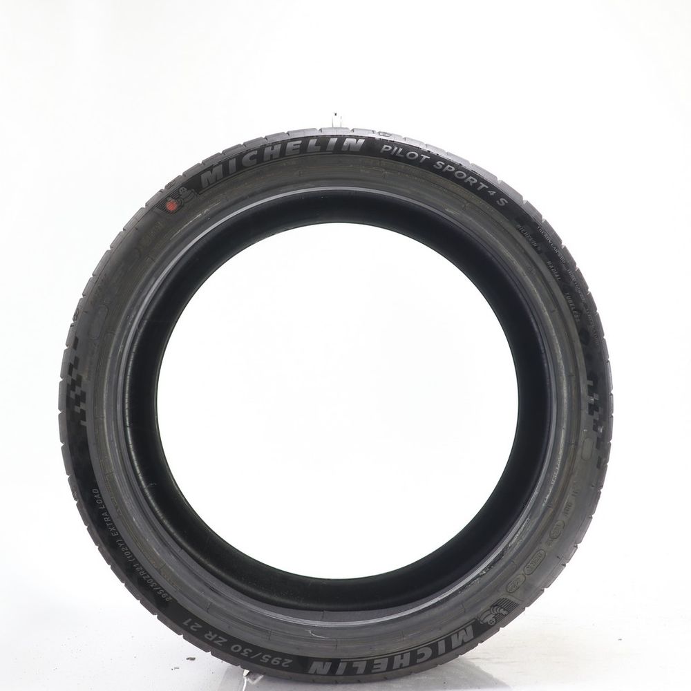 Used 295/30ZR21 Michelin Pilot Sport 4 S LM1  Acoustic 102Y - 8/32 - Image 3