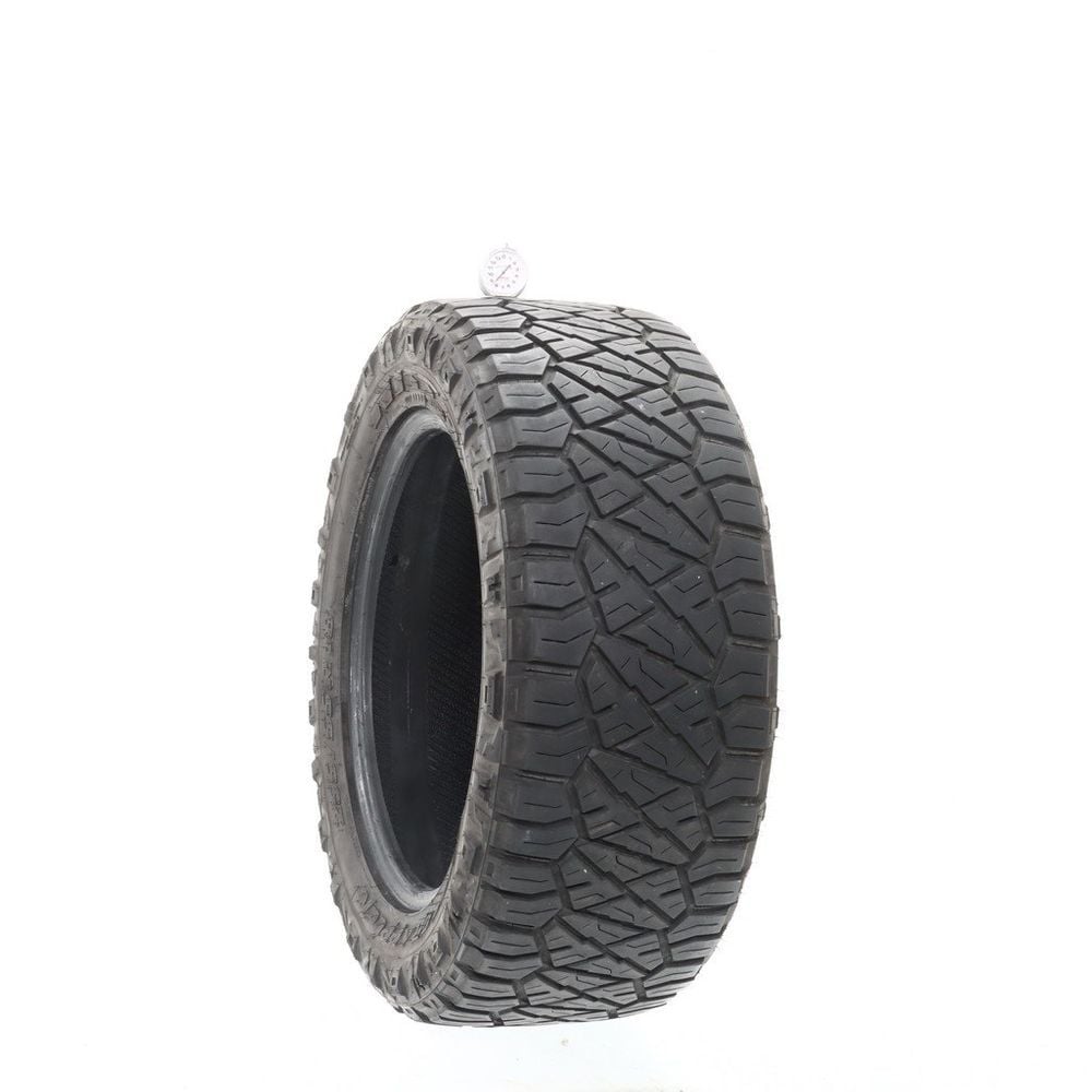 Set of (2) Used 255/55R18 Nitto Ridge Grappler 109T - 8.5-10/32 - Image 1
