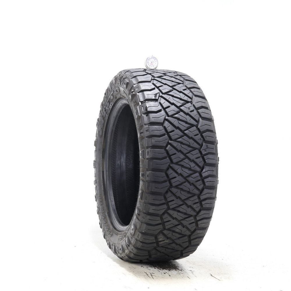 Set of (2) Used 255/55R18 Nitto Ridge Grappler 109T - 8.5-10/32 - Image 4
