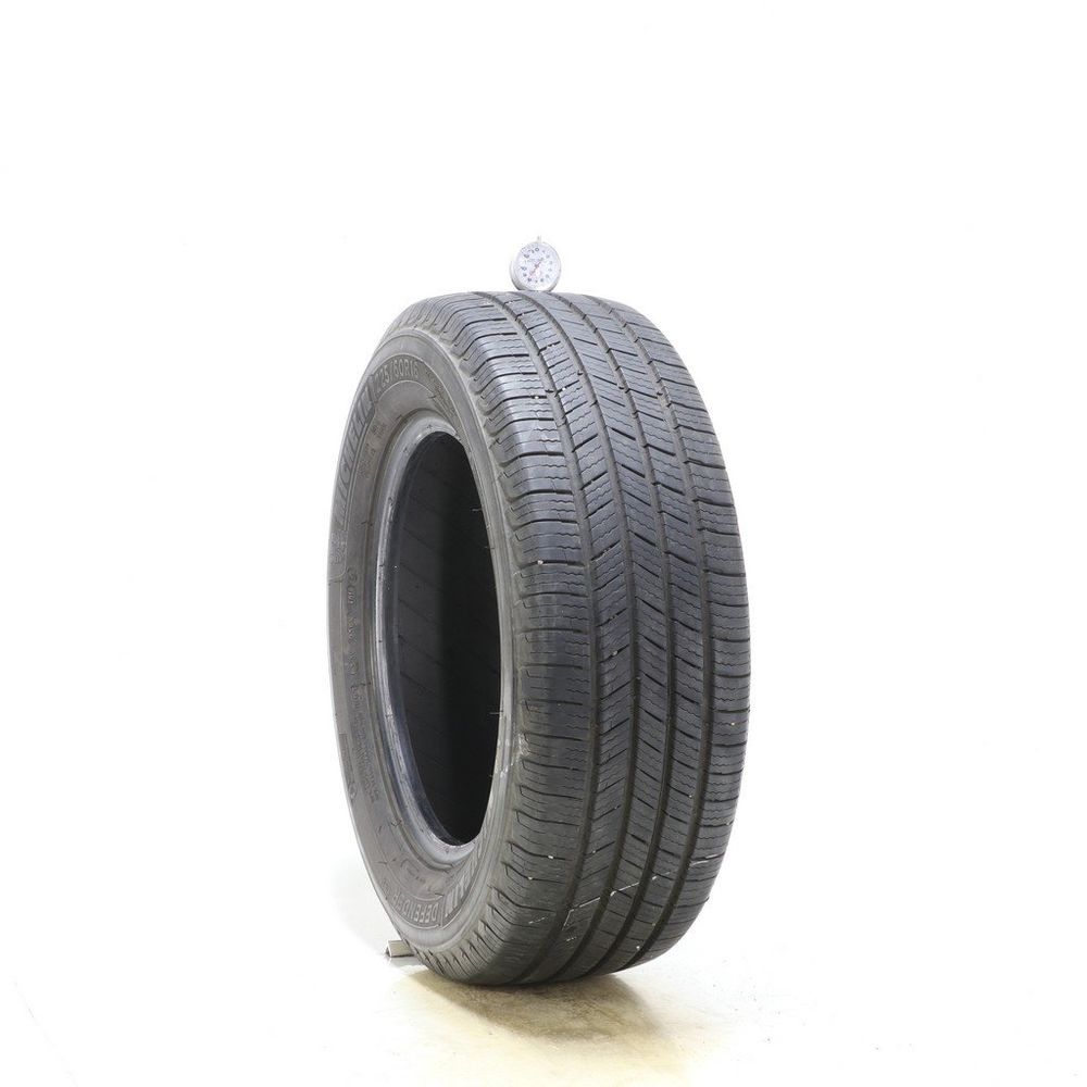 Set of (2) Used 225/60R16 Michelin Defender T+H 98H - 8/32 - Image 1