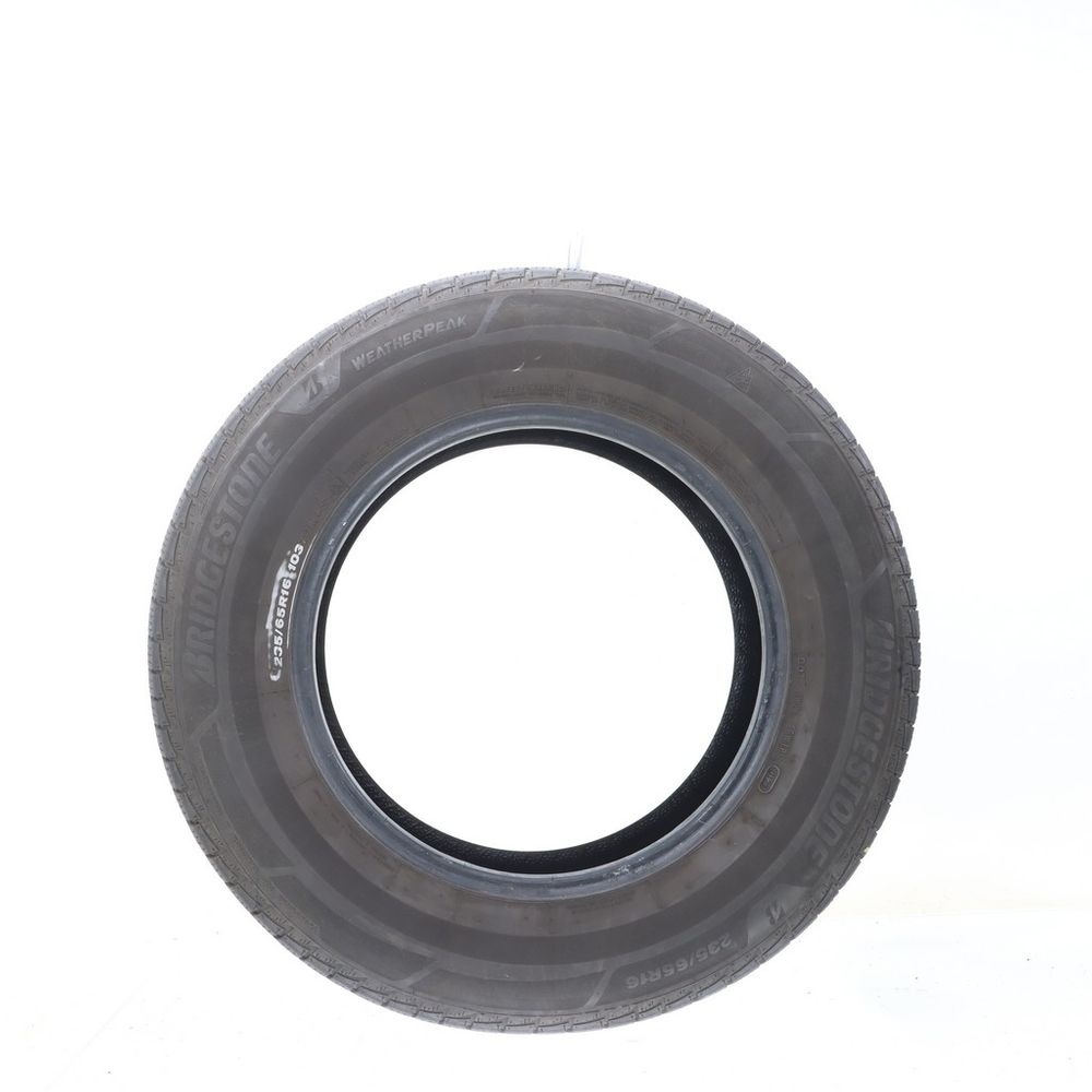 Set of (2) Used 235/65R16 Bridgestone WeatherPeak 103T - 7.5-8/32 - Image 3