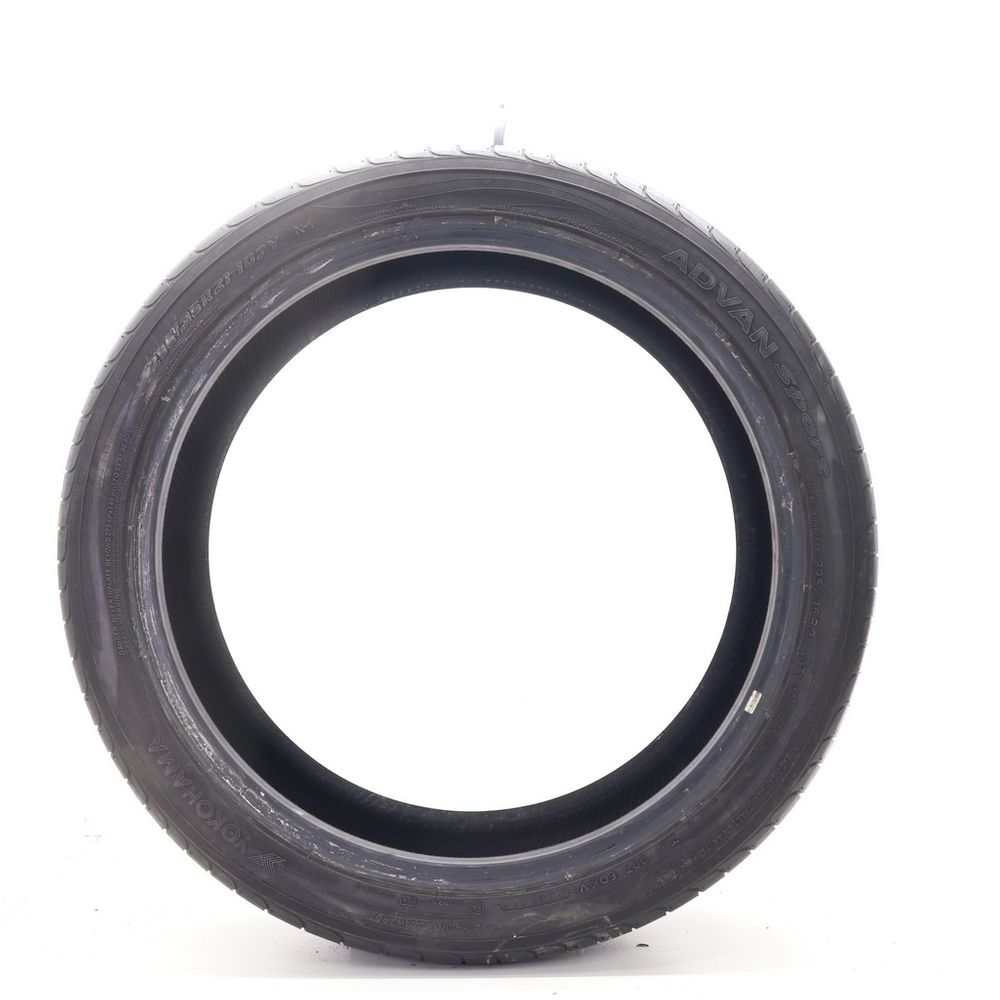 Set of (2) Used 295/35R21 Yokohama Advan Sport N-1 107Y - 8-9/32 - Image 3