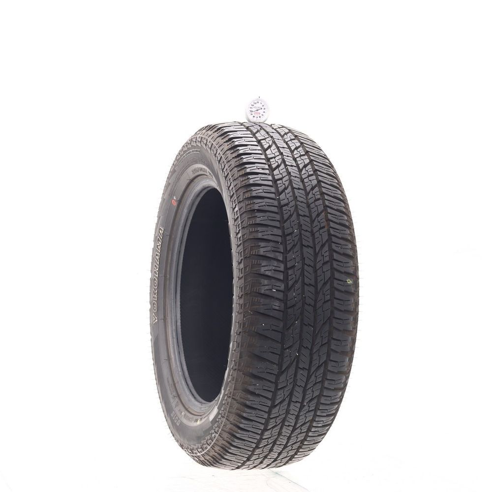 Set of (2) Used 225/60R17 Yokohama Geolandar A/T G015 99T - 9-9.5/32 - Image 4